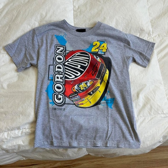 Y2k grey vintage NASCAR racing tee - Picture 7 of 8